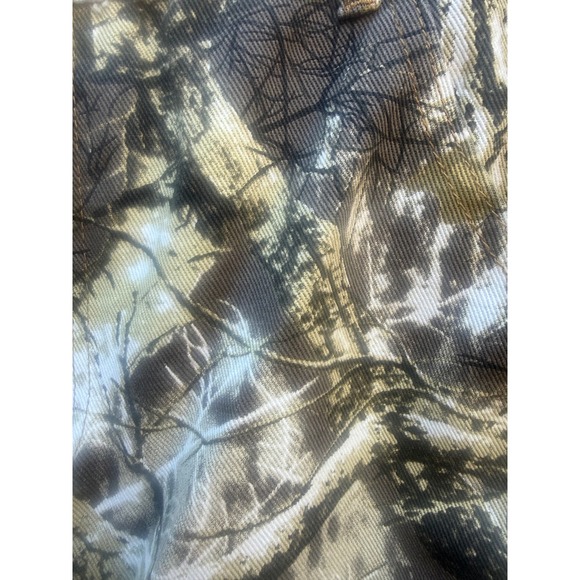 Camo Utility Carpenter Pants Mens XL Brown Tan Forest Camouflage - Picture 2 of 6